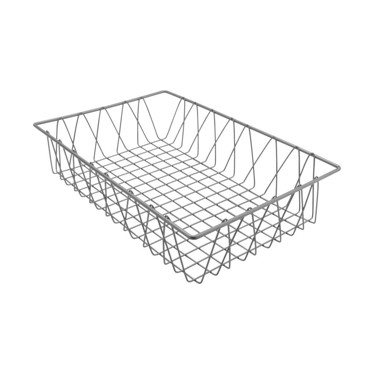 Picture of Winco IR-904 18 x 12 in. Wire Pastry Basket, 4 in. Deep