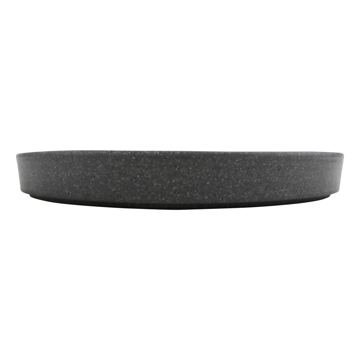 Picture of Winco INF216 12 in. Infuse Stone Grey & Black Melamine Plate with Edge Rim - Large - 12 x 12 x 1.6 in. - G.E.T, Cheforward - Each 8