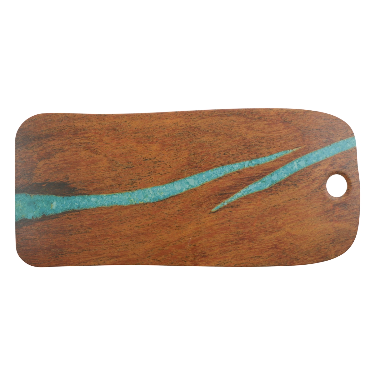 Picture of Winco LP205 20.13 in. Lapis Cherry with Turquoise Melamine Board - Large - 20.13 x 9 x 0.5 in. - G.E.T, Cheforward - Each 12