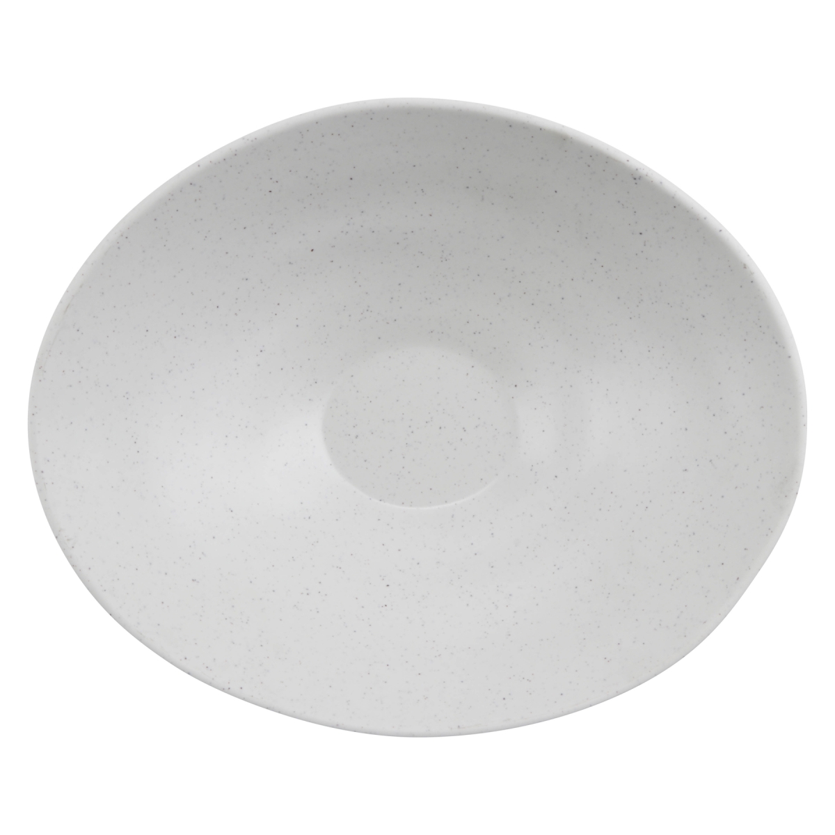 Picture of Winco ZEA201 130 oz Zeal Stone Natural Oval Melamine Bowl - Large - 16 x 13 x 5 in. - G.E.T, Cheforward - Each 4