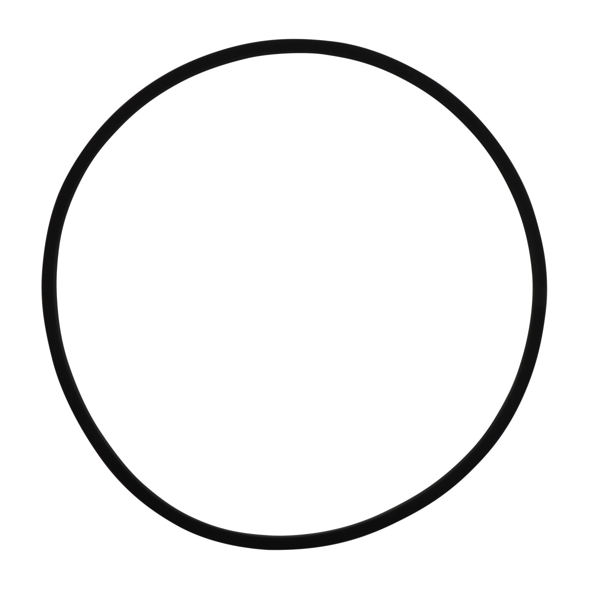 Picture of Winco CA-015RING Silicone Ring for CA-015 - Set of 6 - Black