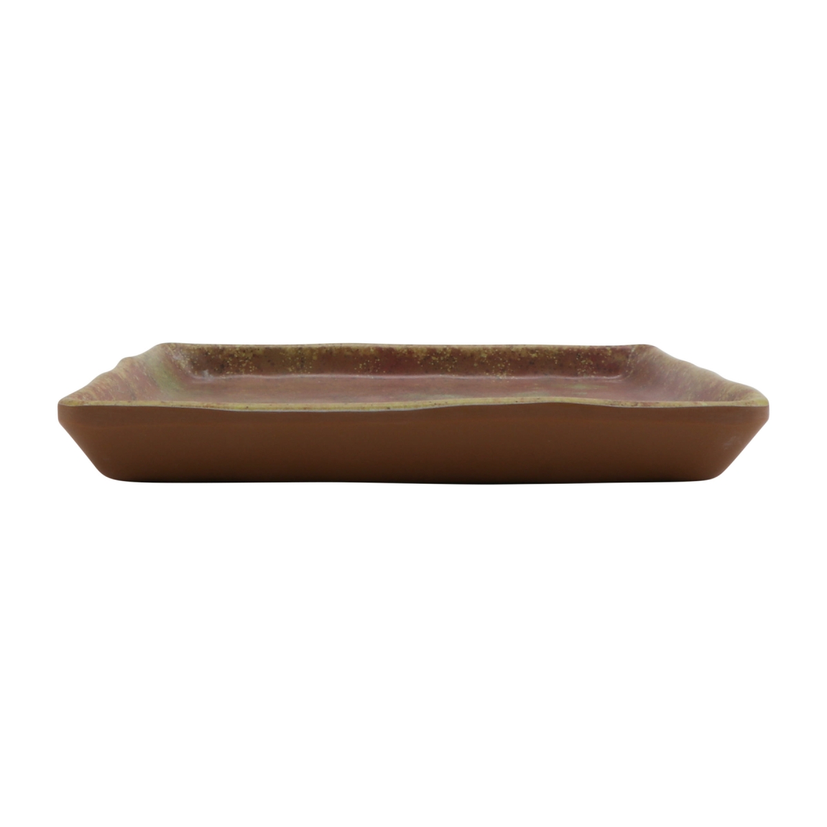 Picture of Winco 20030-CAI 4 in. Savor Clay Azula Iris Square Melamine Plate, 4 x 4 x 0.5 in. - G.E.T, Cheforward - Each 24