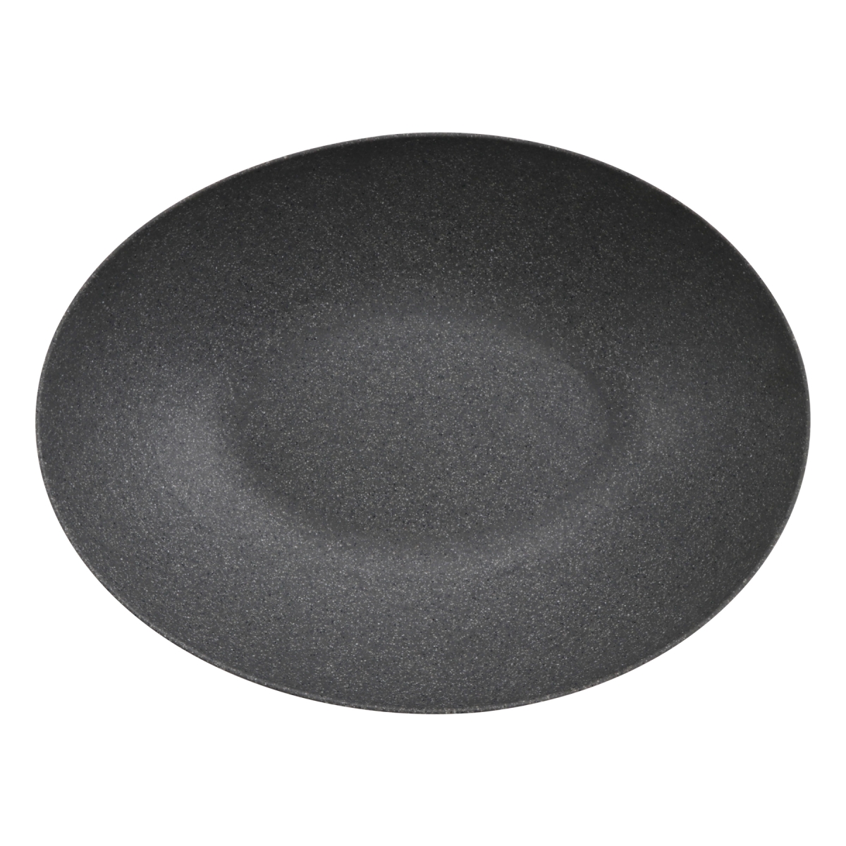 Picture of Winco ERG201 314.5 oz Emerge Stone Grey & Black Melamine Buffet Bowl, 17.7 x 13.6 x 5.12 in. - G.E.T, Cheforward - Each 6