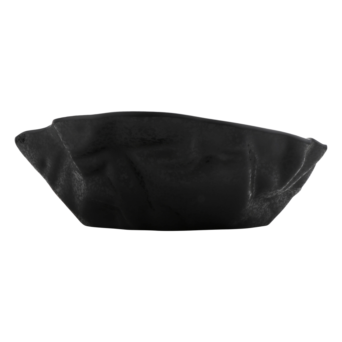Picture of Winco RNX208 143.75 oz Rainex Showered Black Buffet Melamine Bowl - Extra Large - 14 x 14 x 2.25 in. - G.E.T, Cheforward - Each 6