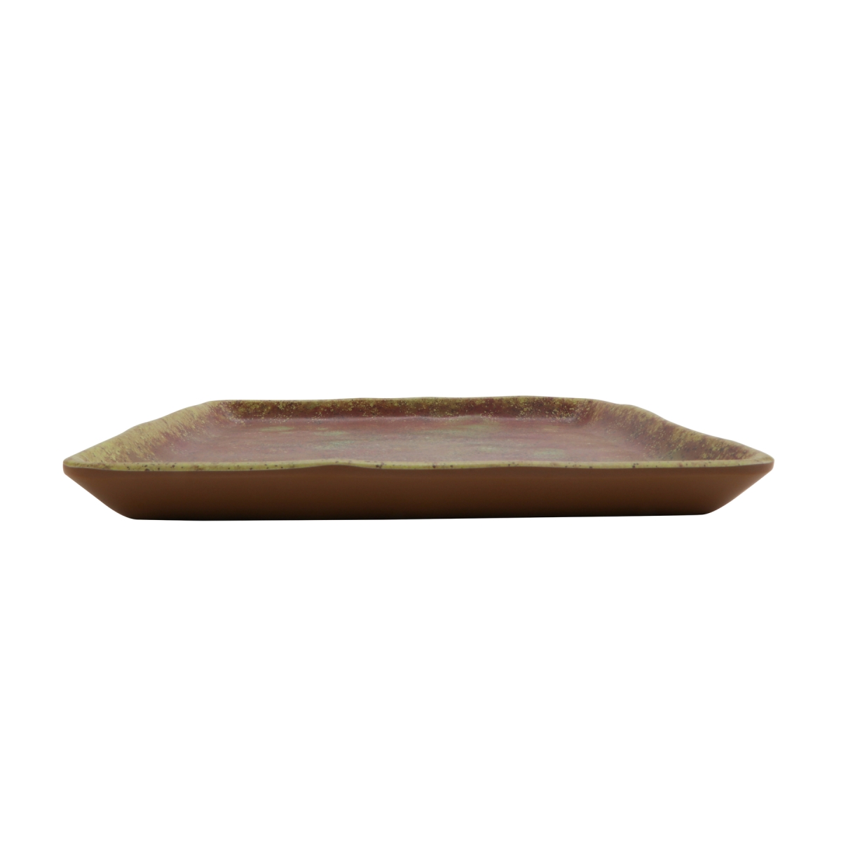 Picture of Winco 20031-CAI 6 in. Savor Clay Azula Iris Square Melamine Plate, 6 x 6 x 0.56 in. - G.E.T, Cheforward - Each 24