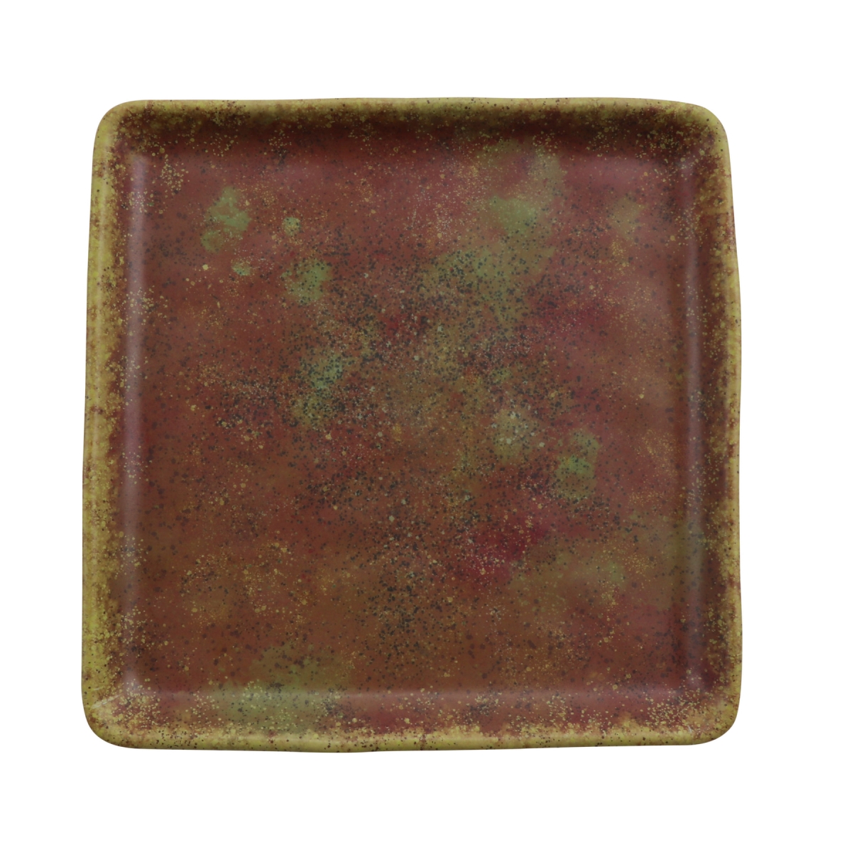 Picture of Winco 20031-CAI 6 in. Savor Clay Azula Iris Square Melamine Plate, 6 x 6 x 0.56 in. - G.E.T, Cheforward - Each 24