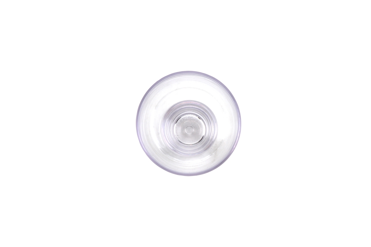 Picture of Winco BB-10-CL 10 oz Flared Clear San Plastic Glass, 3.25 x 3.25 x 4.32 in. - G.E.T. - 2 Dozen