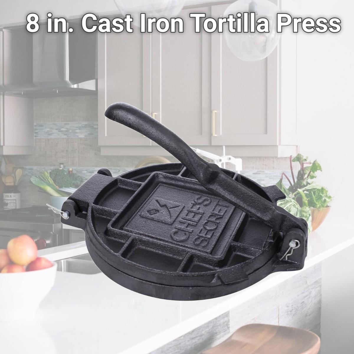 Picture of BNF KTPRSCI 8 in. Cast Iron Tortilla Press