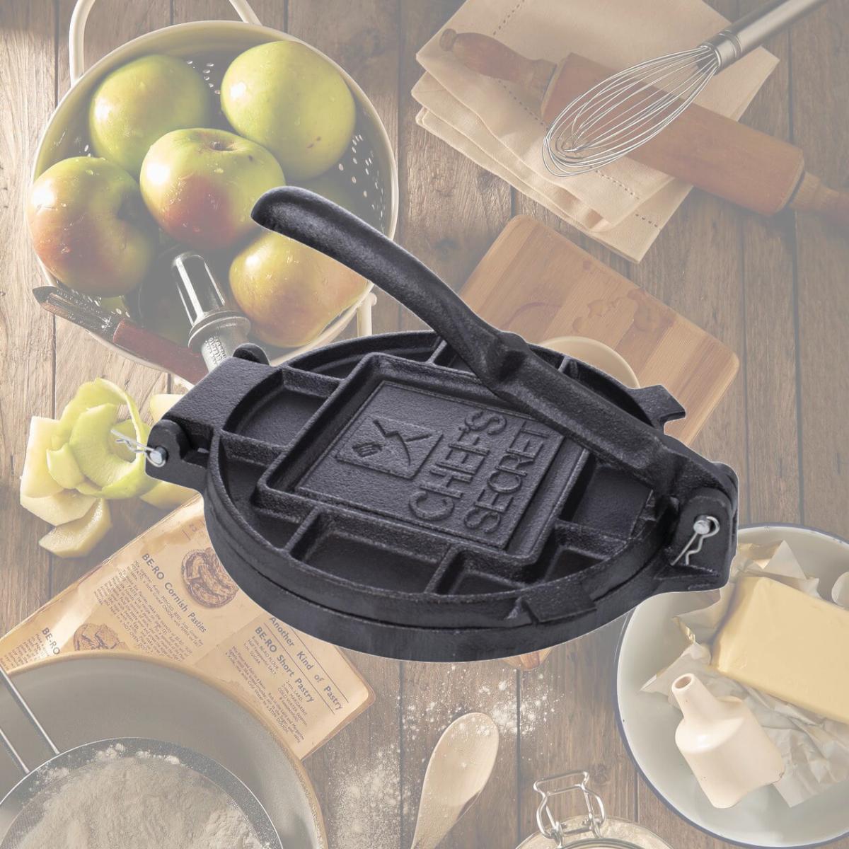 Picture of BNF KTPRSCI 8 in. Cast Iron Tortilla Press