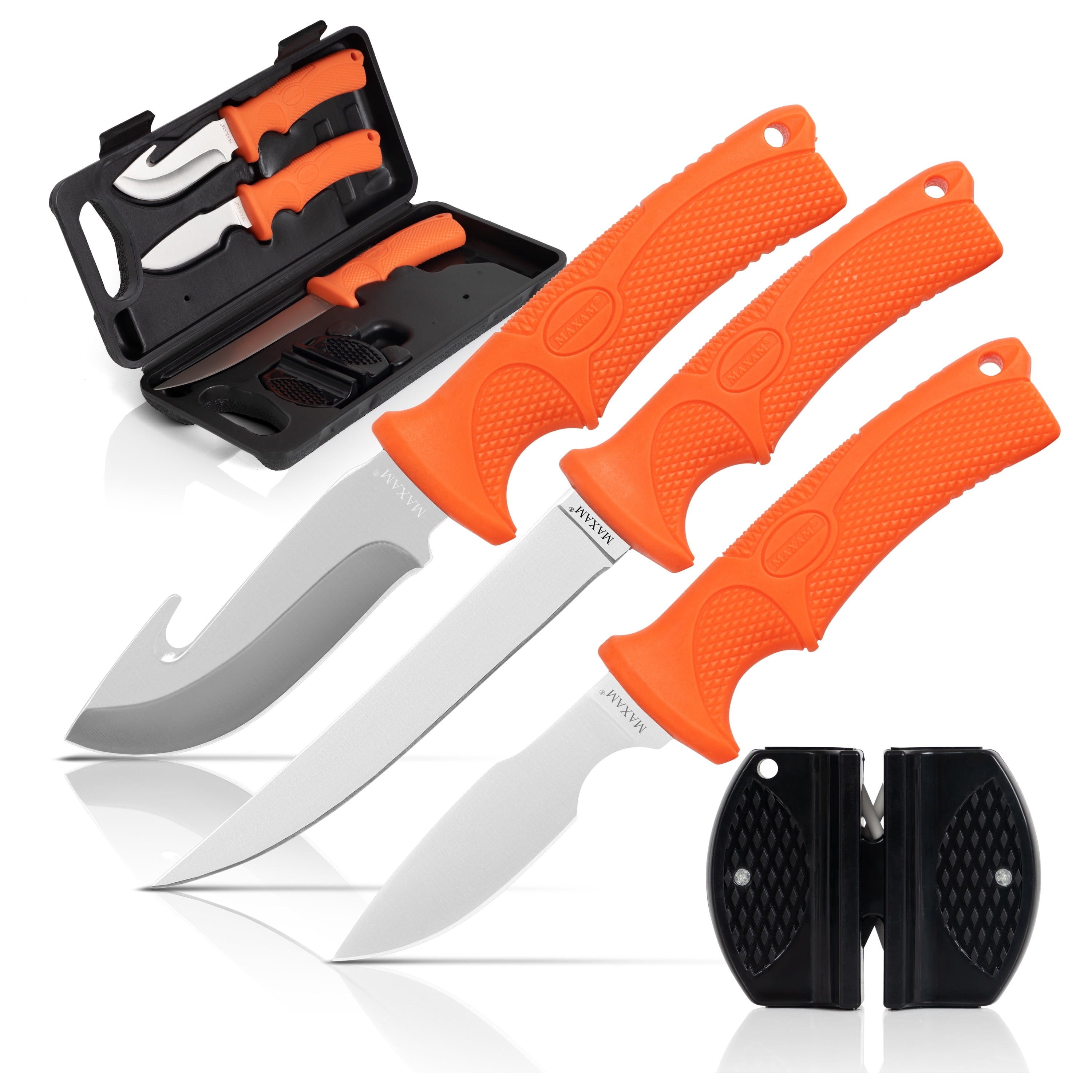 SKMXSK5 Fixed Blade Skinning Knife Set, 5 Piece