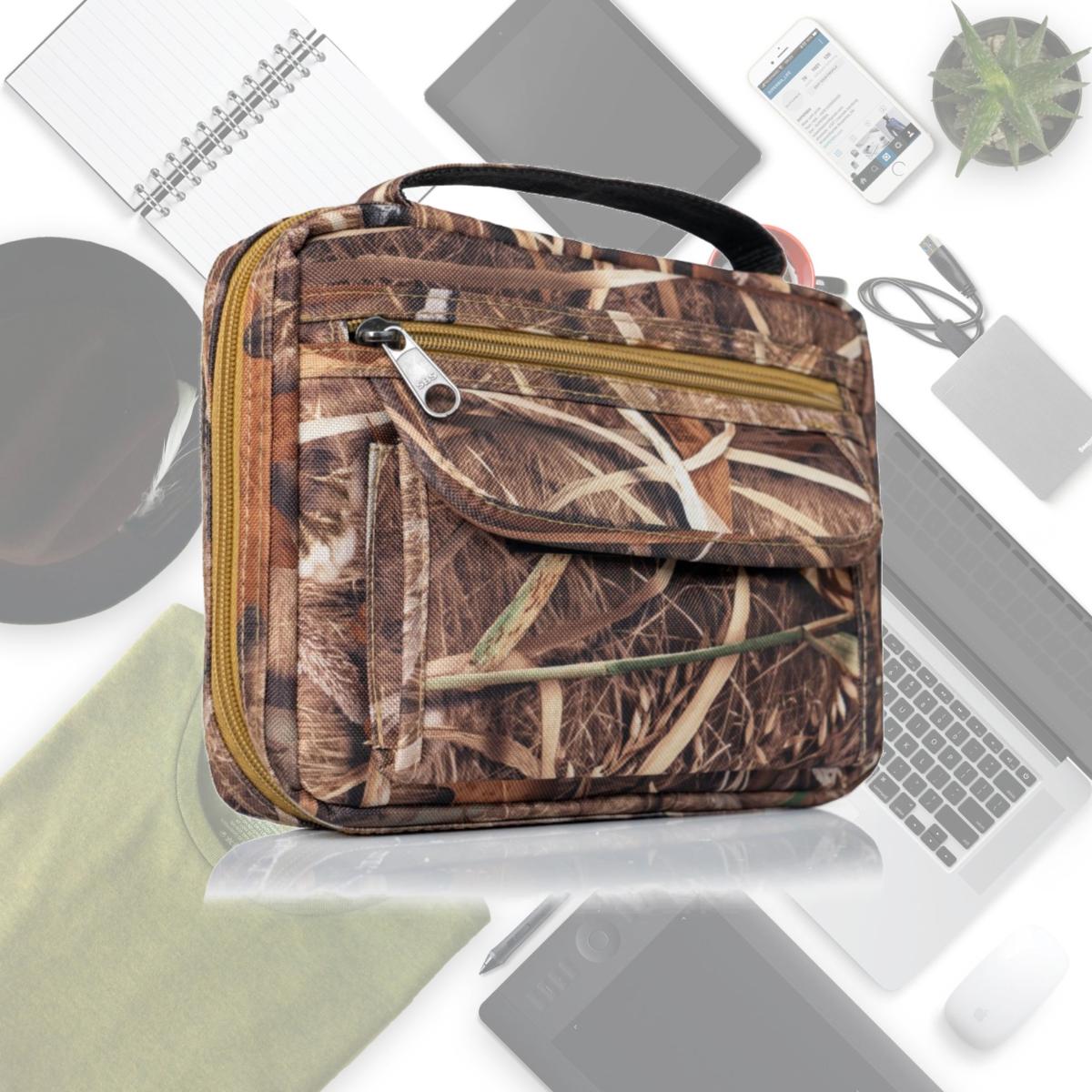Picture of Maxam LULBIBSW Extreme Pak Bible Cover with Extra Zippered Compartments, Camo