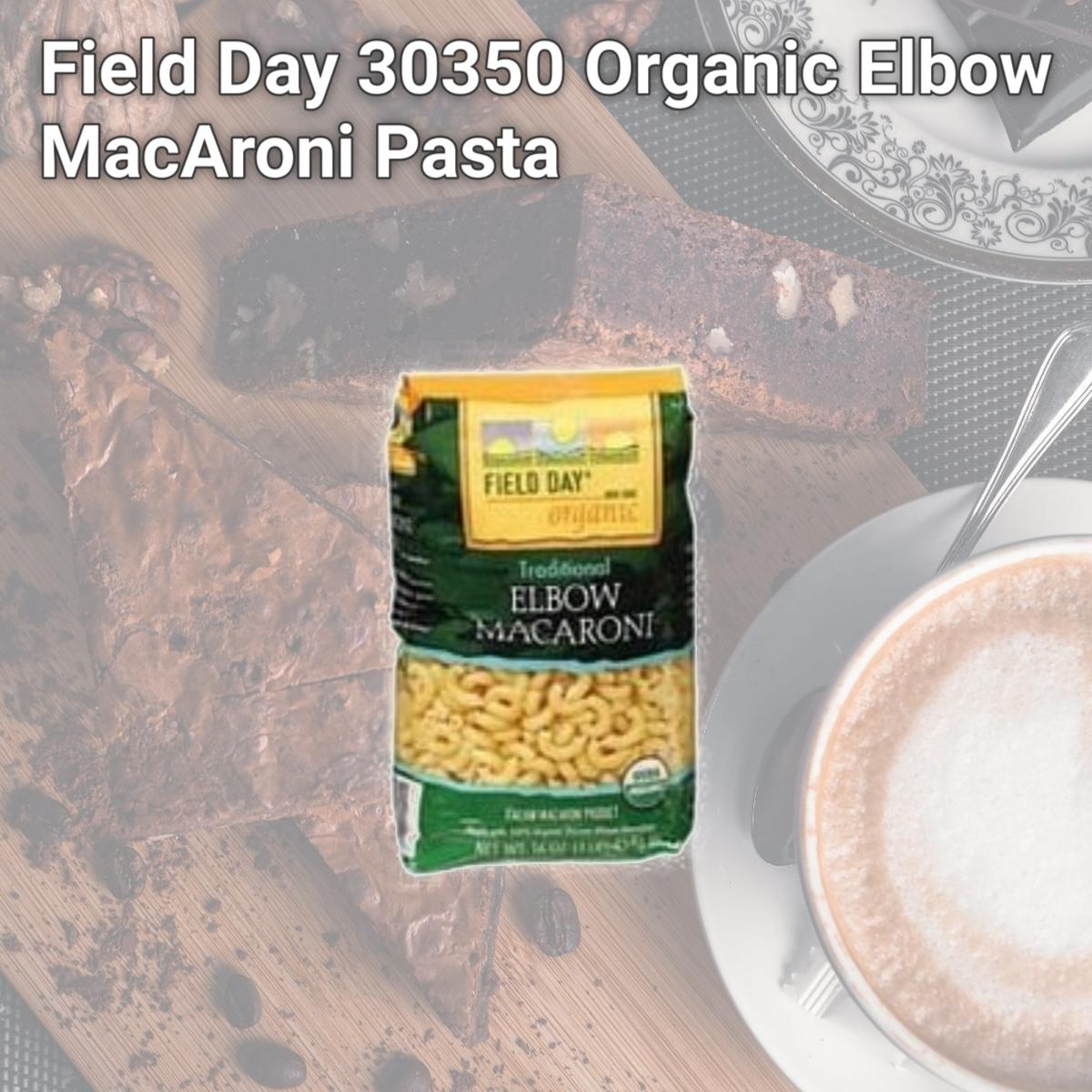 Picture of Field Day 30350 Organic Elbow MacAroni Pasta