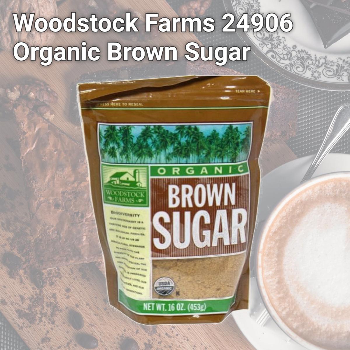Picture of Woodstock Farms 24906 Organic Brown Sugar