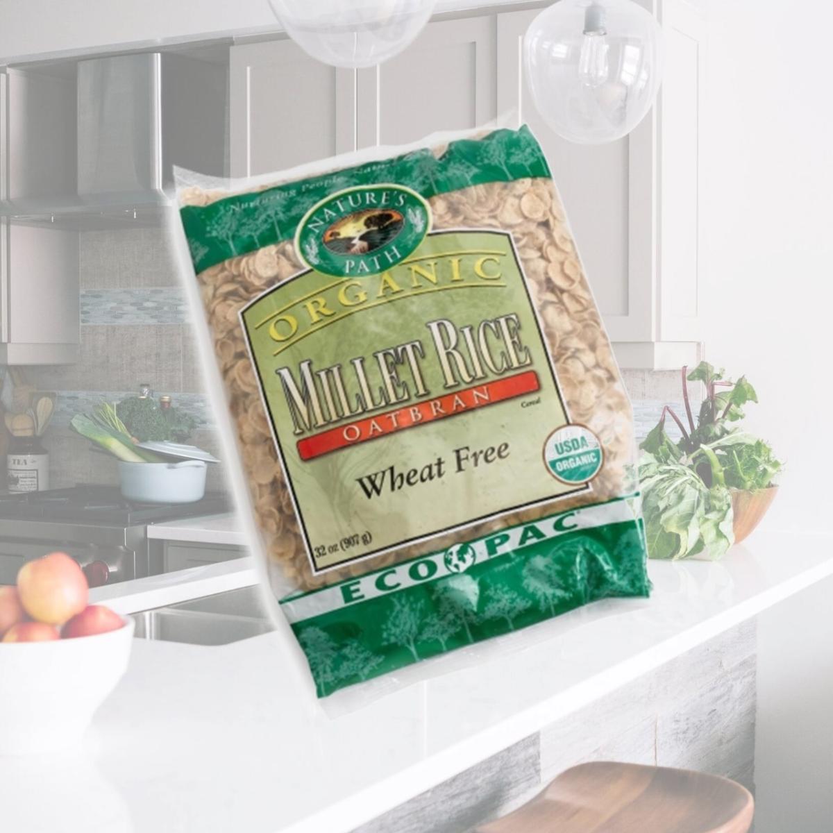 Picture of Natures Path 52177 Organic Millet Rice Flake Cereal