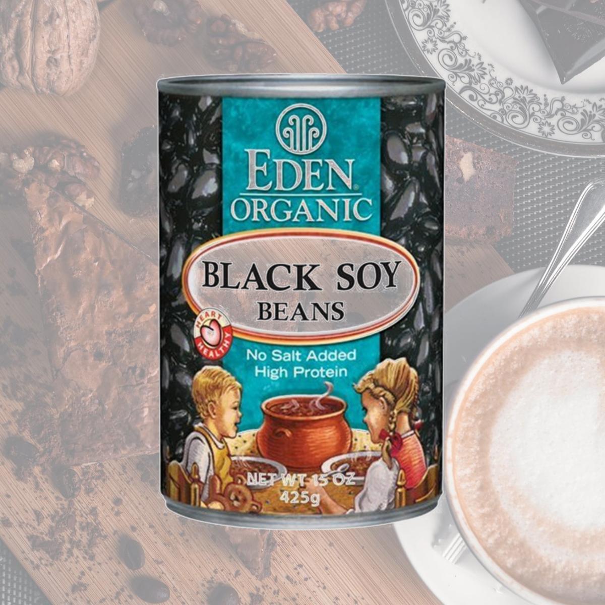 Picture of Eden Foods 19280 Organic Black Soy Beans