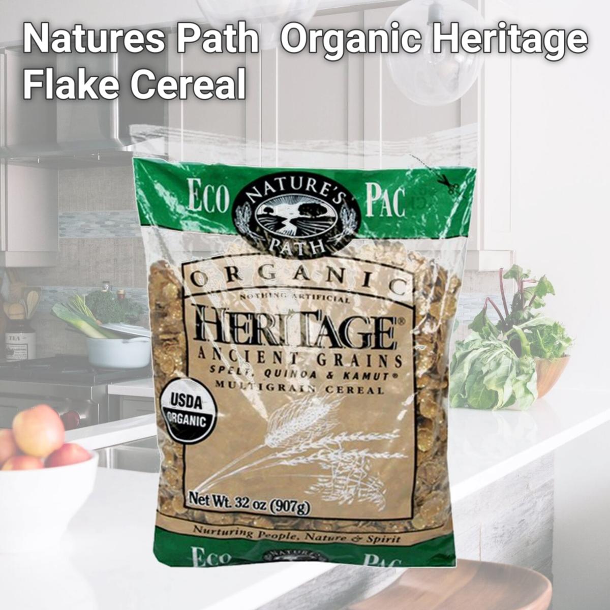 Picture of Natures Path 52180 Organic Heritage Flake Cereal