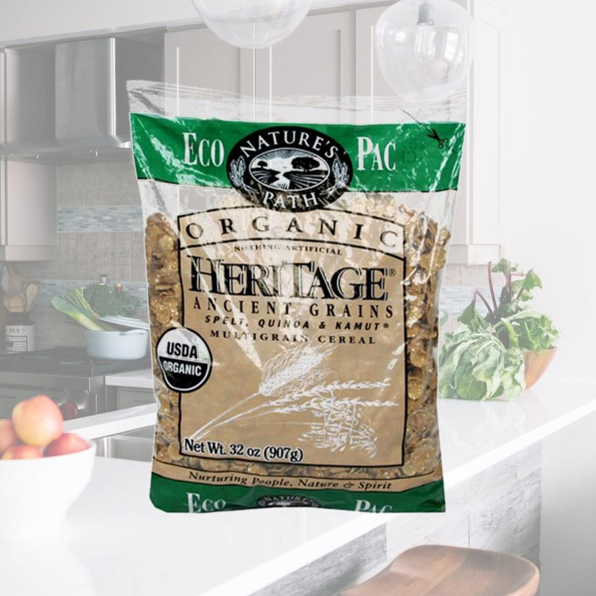 Picture of Natures Path 52180 Organic Heritage Flake Cereal