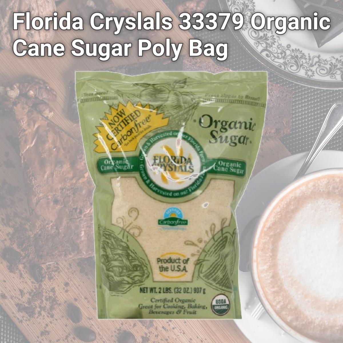 Picture of Florida Cryslals 33379 Organic Cane Sugar Poly Bag