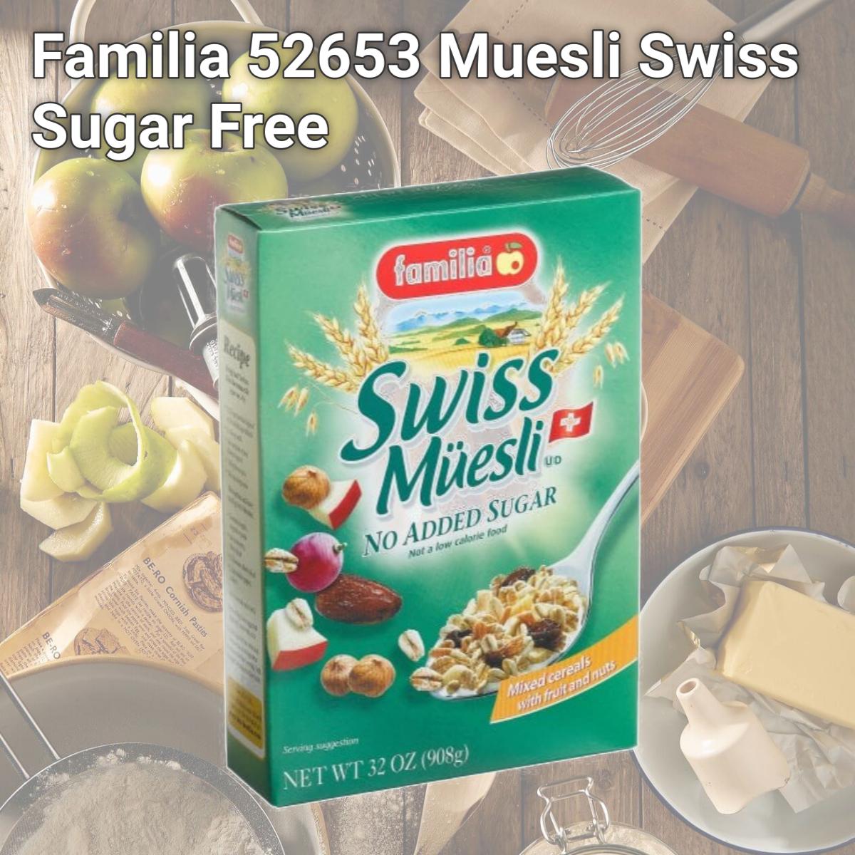 Picture of Familia 52653 Muesli Swiss Sugar Free