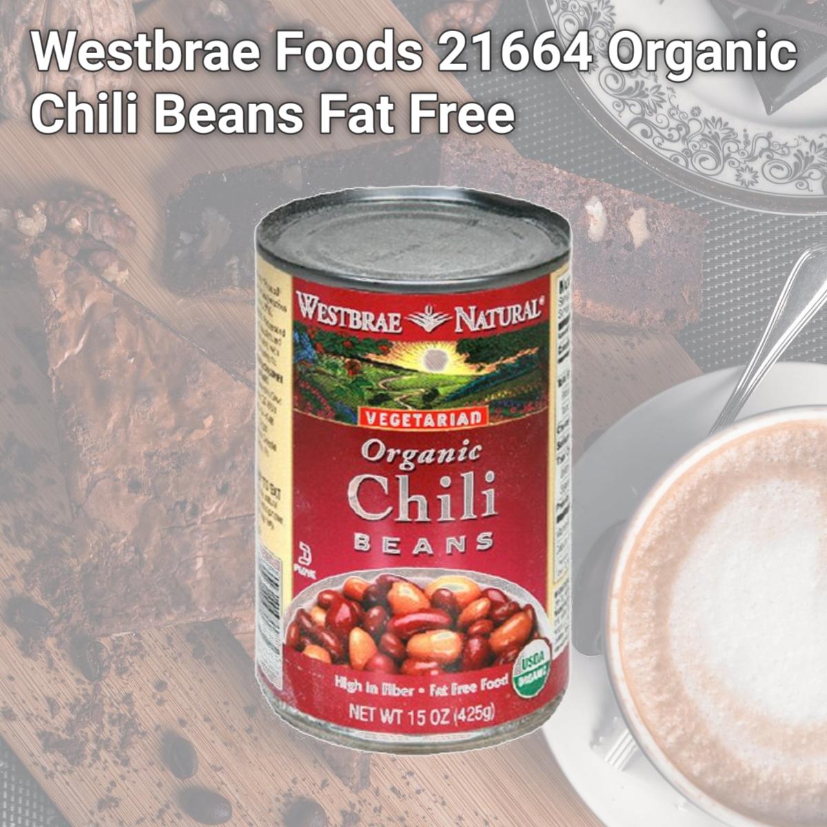 Picture of Westbrae Foods 21664 Organic Chili Beans Fat Free