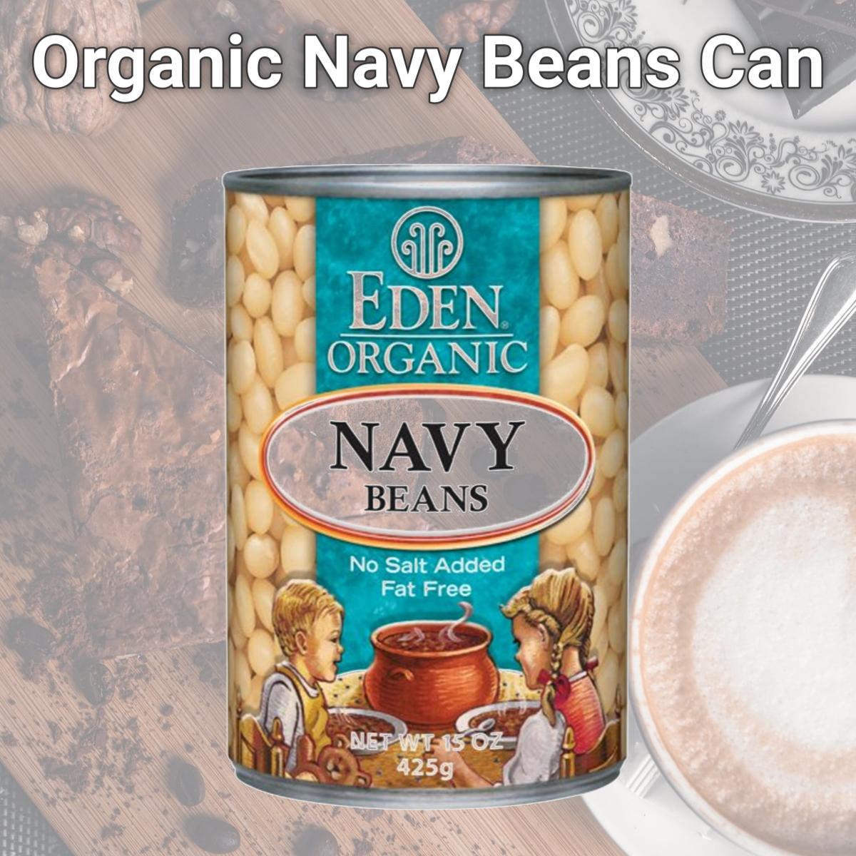 Picture of Eden Foods 50170 Organic Navy Beans Can