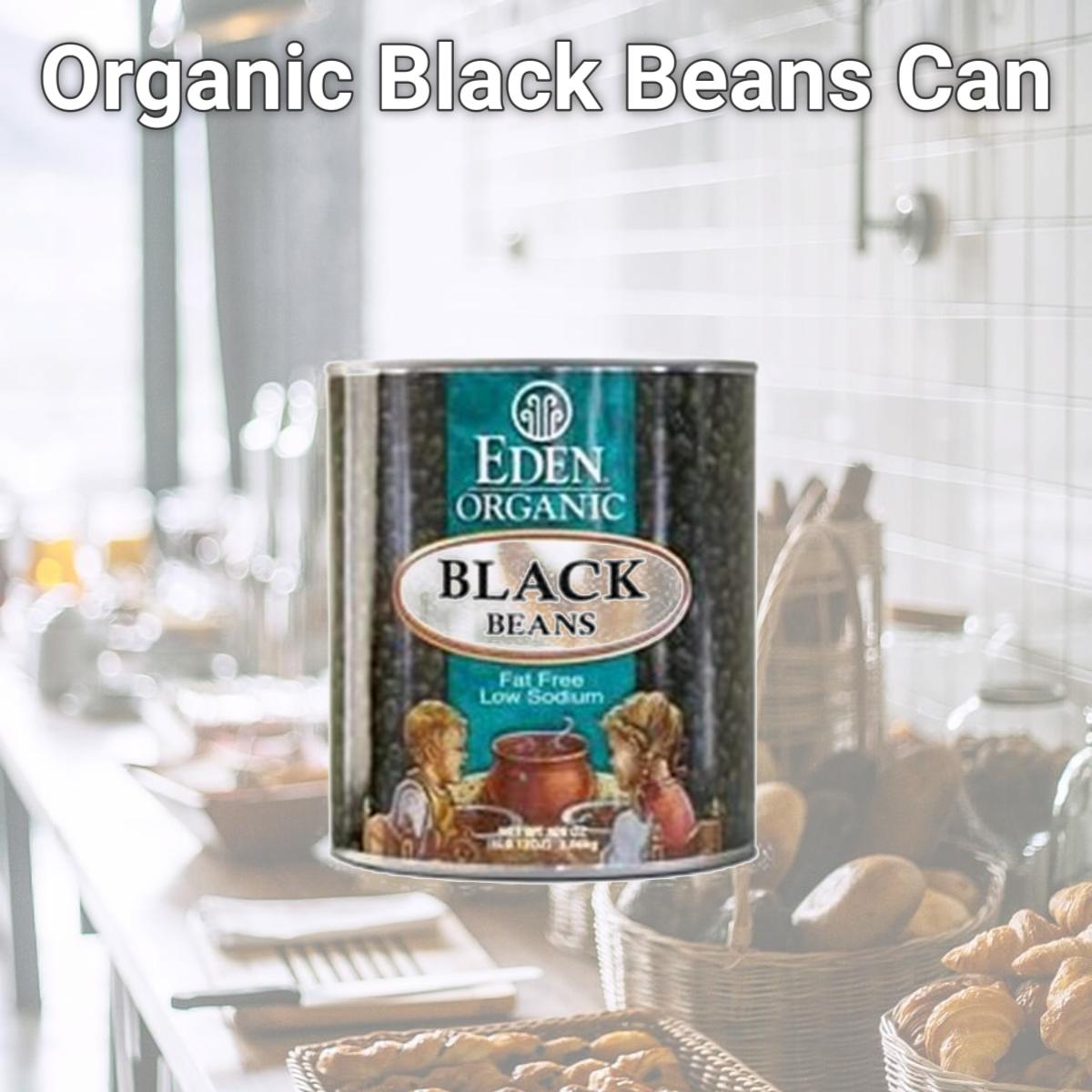 Picture of Eden Foods 50168 Organic Black Beans Can