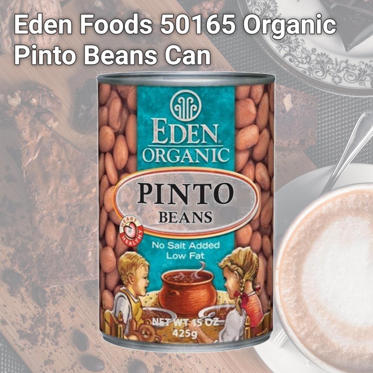 Picture of Eden Foods 50165 Organic Pinto Beans Can