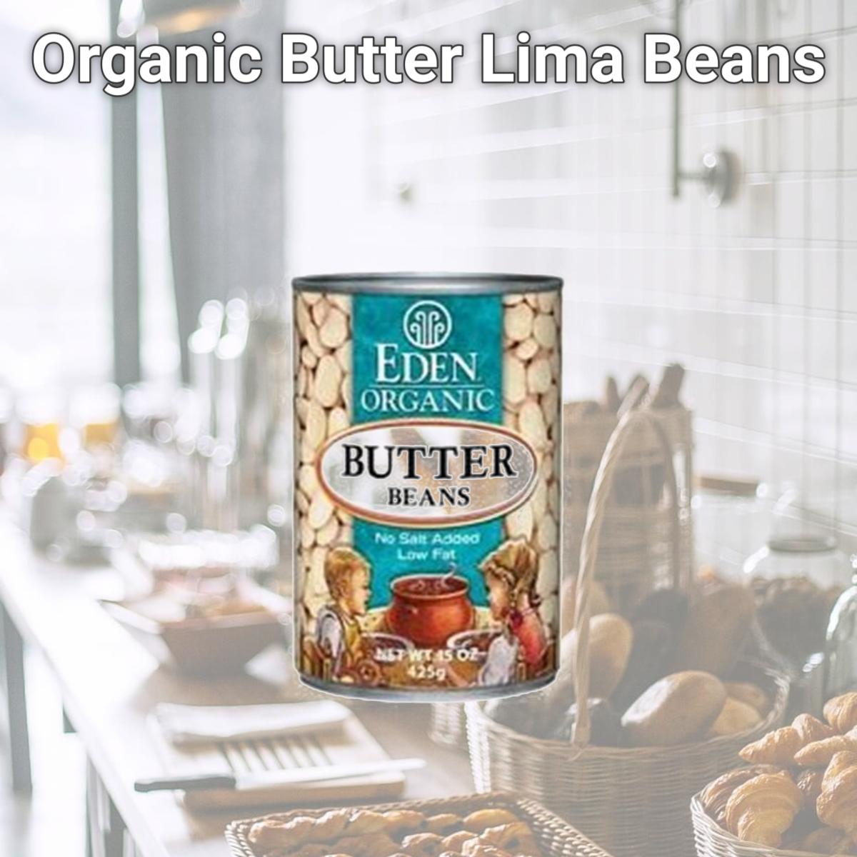 Picture of Eden Foods 23494 Organic Butter Lima Beans