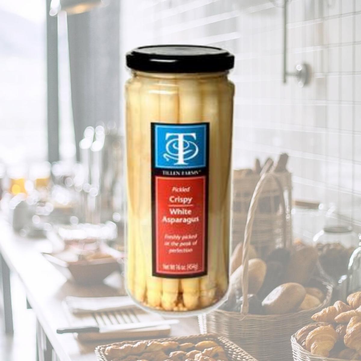 Picture of Tillen Farms 44676 Crispy Pickled Asparagus