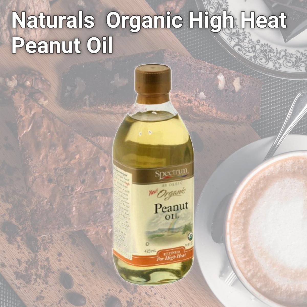 Picture of Spectrum Naturals 61979 Organic High Heat Peanut Oil