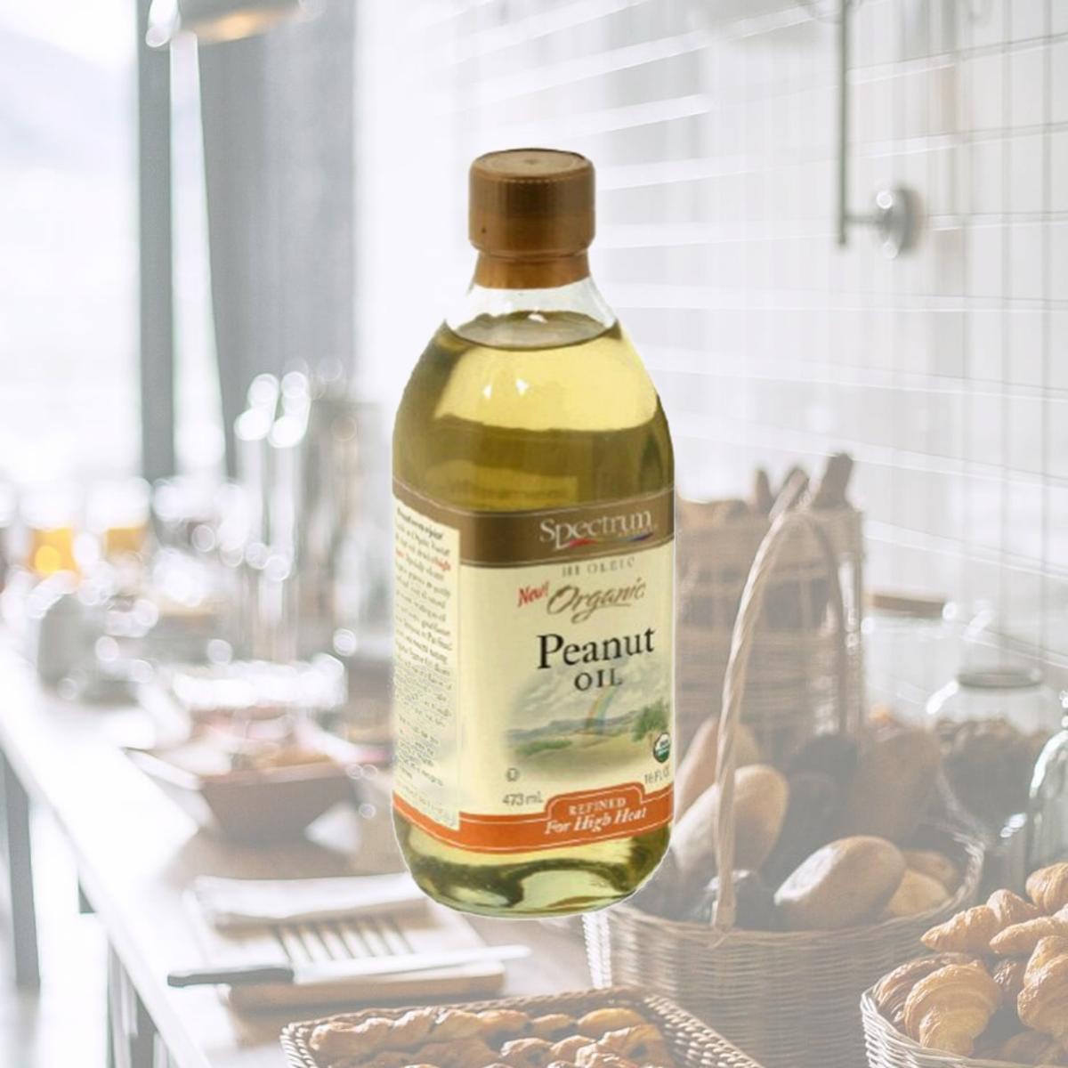 Picture of Spectrum Naturals 61979 Organic High Heat Peanut Oil