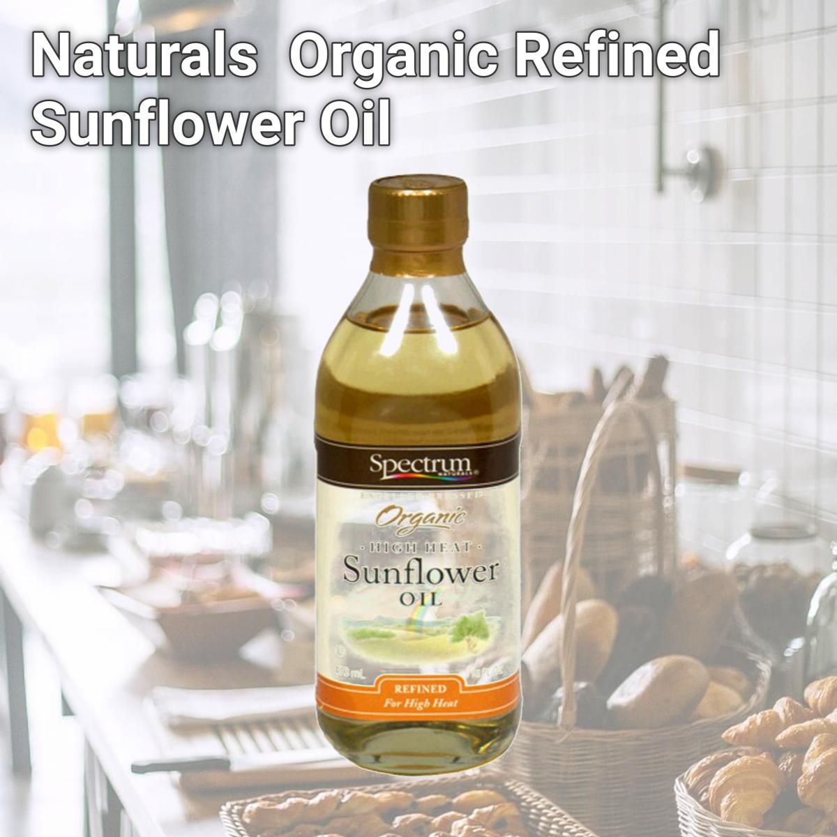 Picture of Spectrum Naturals 19166 Organic Refined Sunflower Oil
