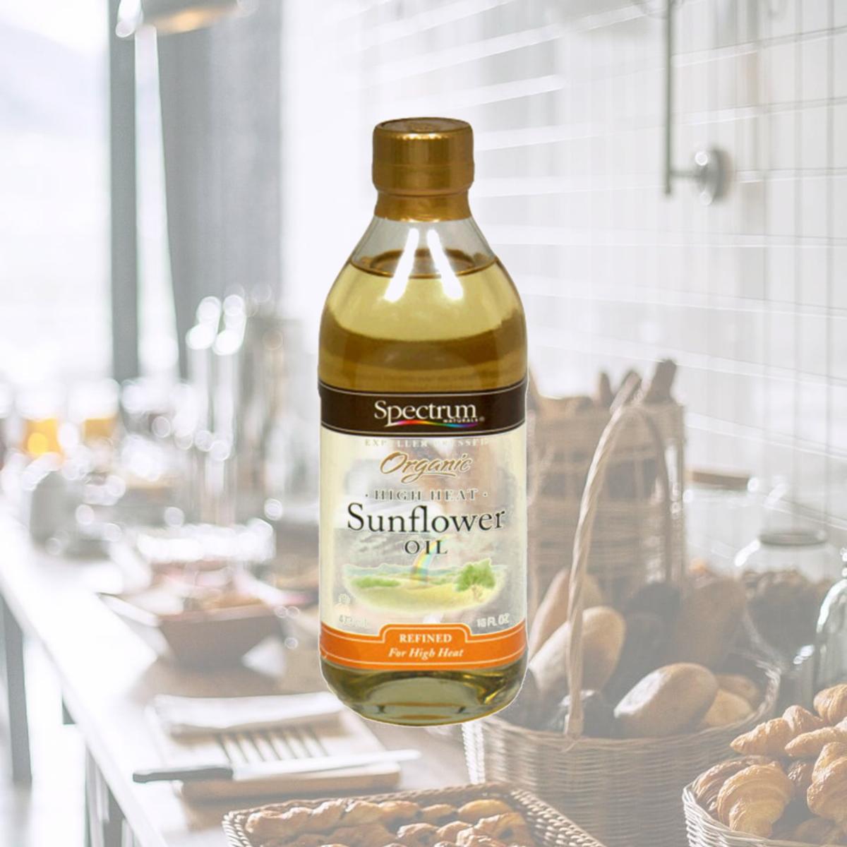 Picture of Spectrum Naturals 19166 Organic Refined Sunflower Oil