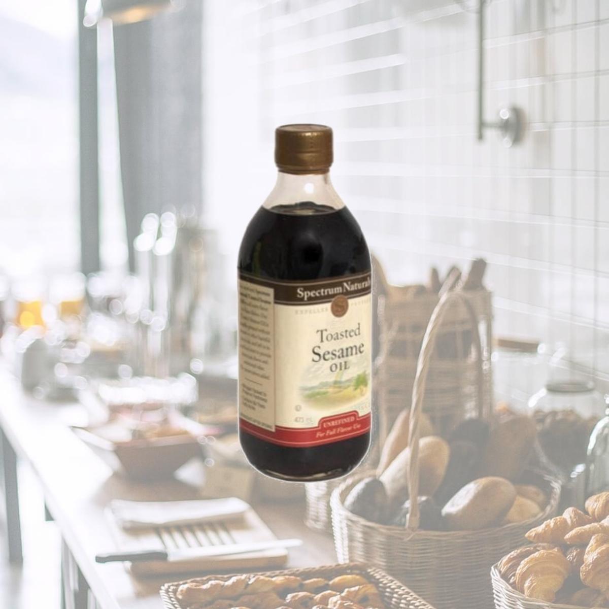 Picture of Spectrum Naturals 19180 Toasted Unrefined Sesame Oil