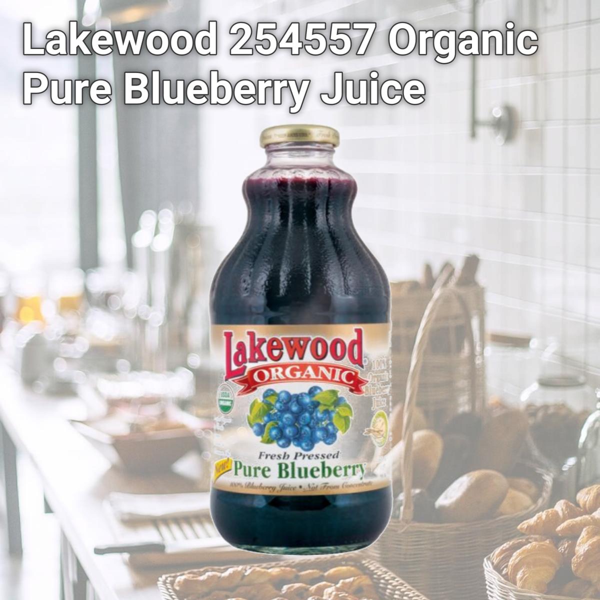 Picture of Lakewood 254557 Organic Pure Blueberry Juice