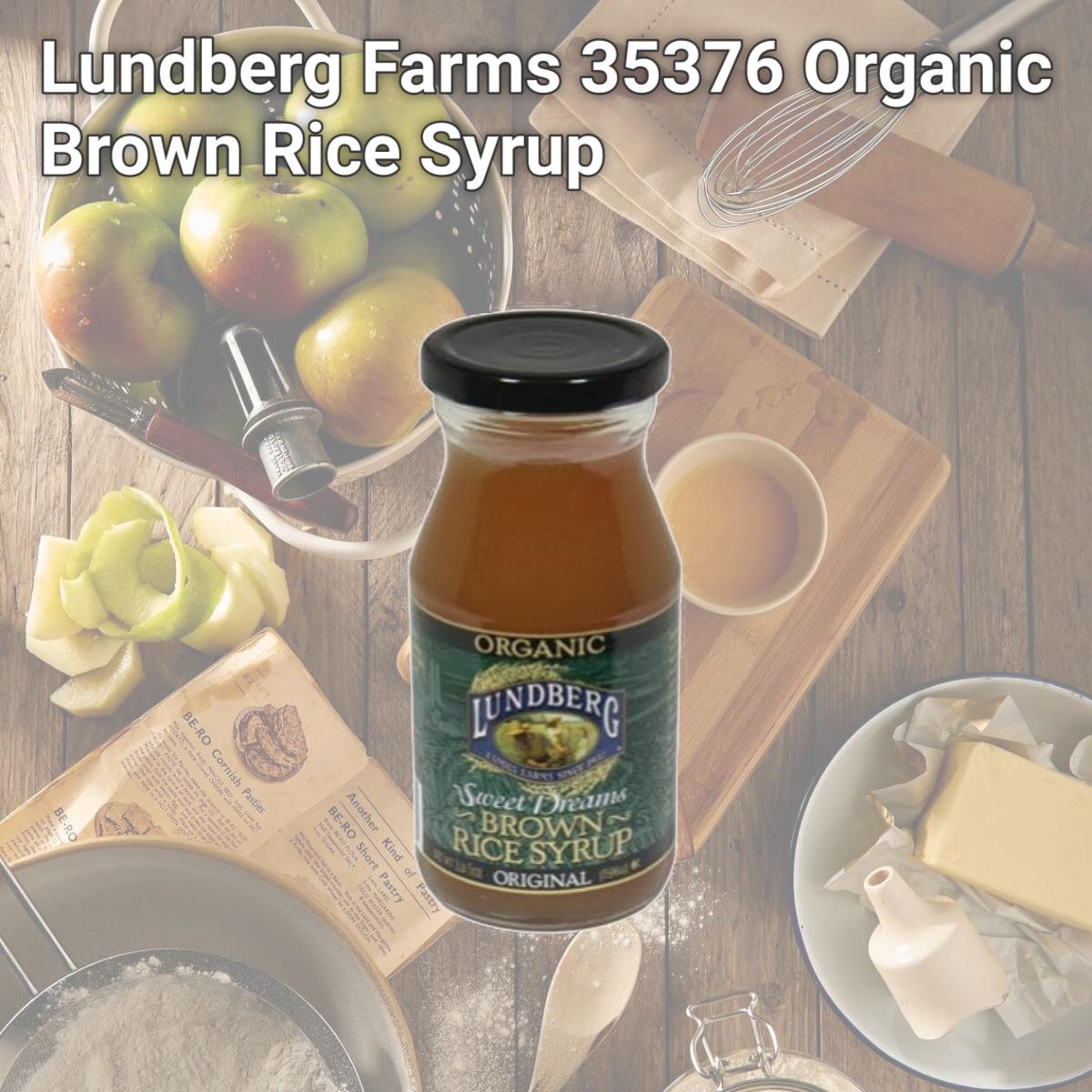 Picture of Lundberg Farms 35376 Organic Brown Rice Syrup