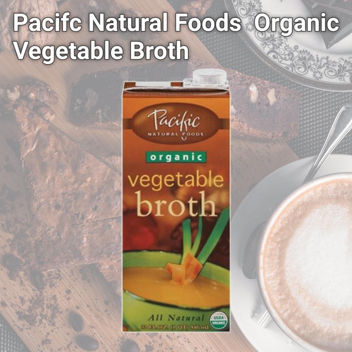 Picture of Pacifc Natural Foods 12353 Organic Vegetable Broth