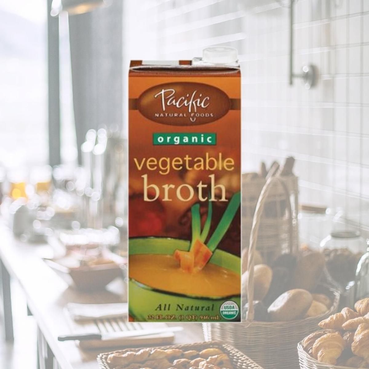 Picture of Pacifc Natural Foods 12353 Organic Vegetable Broth