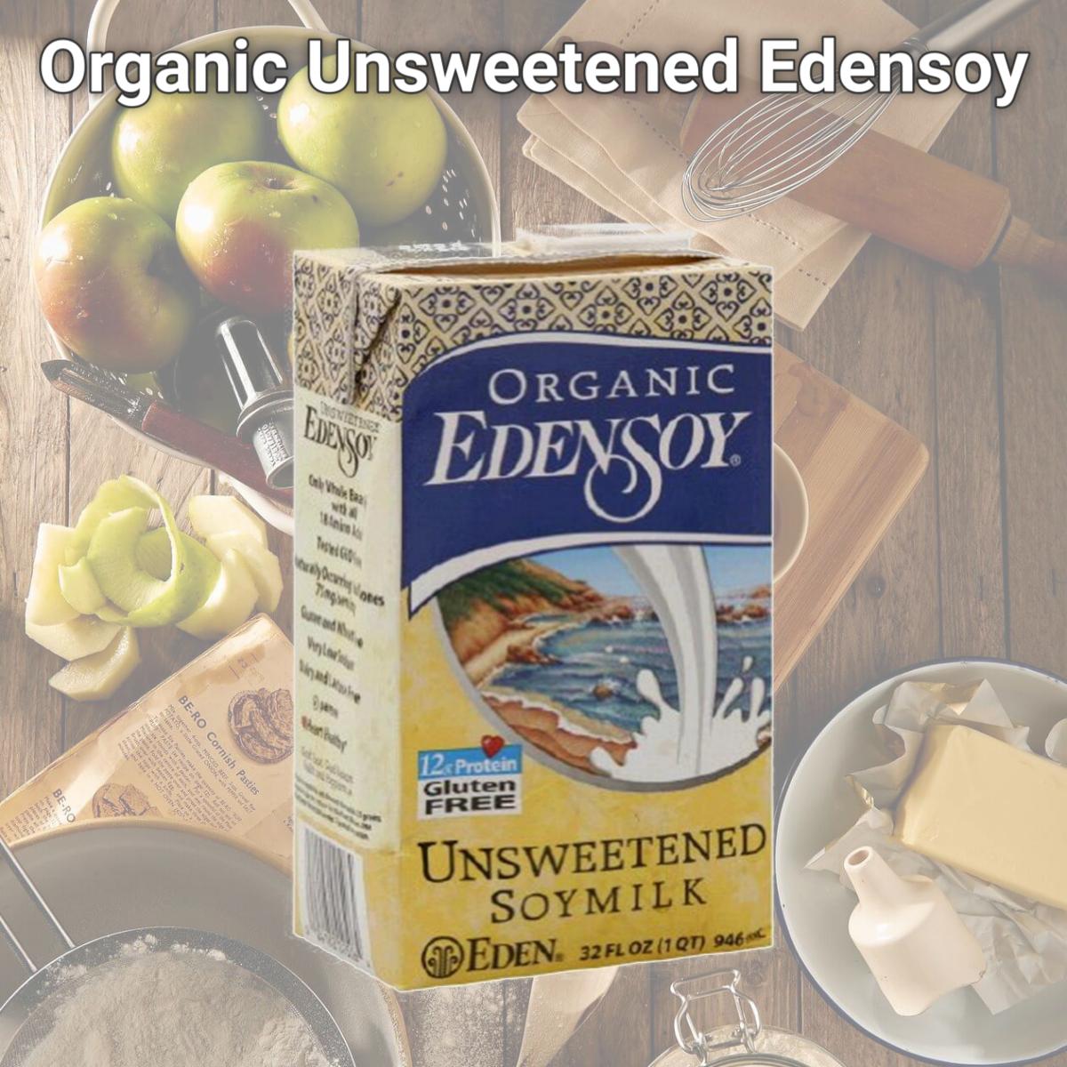 Picture of Eden Foods 33579 Organic Unsweetened Edensoy