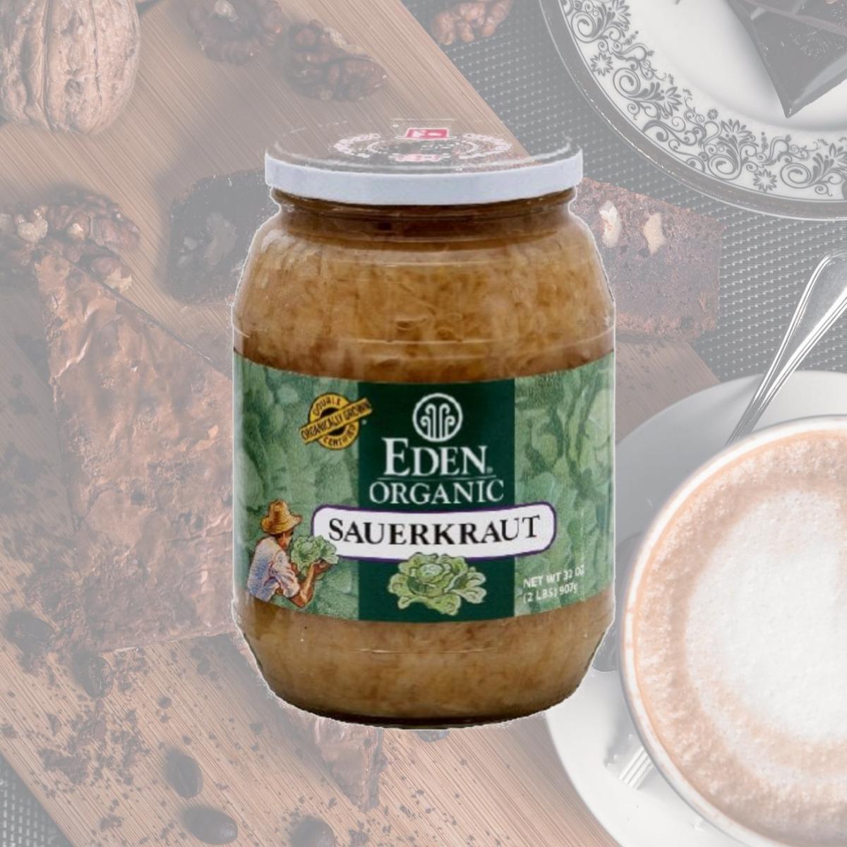 Picture of Eden Foods 19230 Organic Sauerkraut Glass