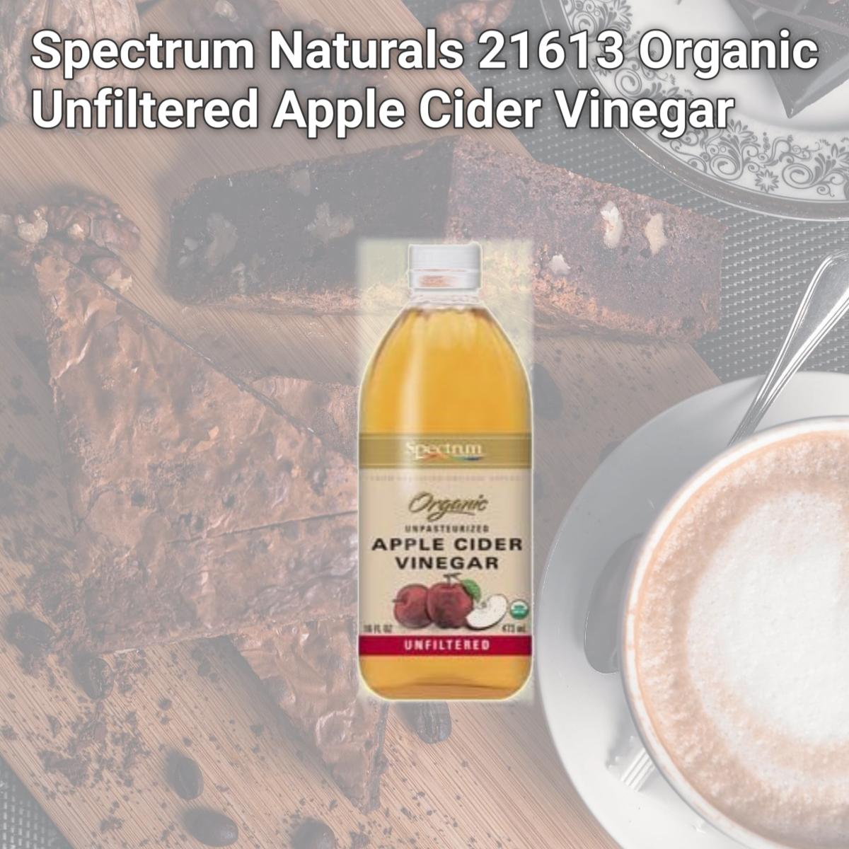 Picture of Spectrum Naturals 21613 Organic Unfiltered Apple Cider Vinegar