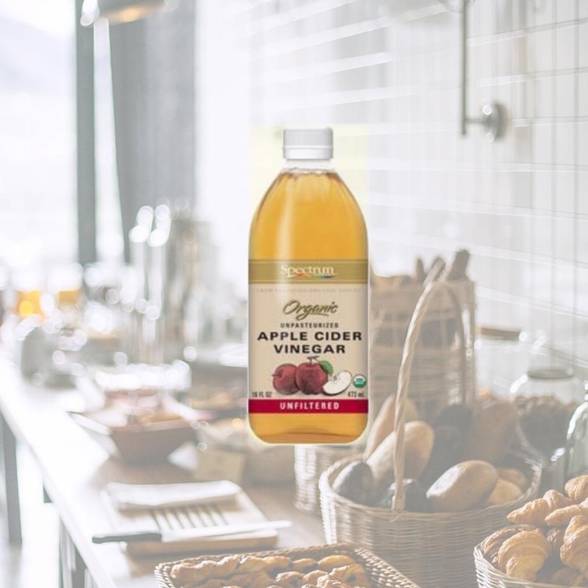 Picture of Spectrum Naturals 21613 Organic Unfiltered Apple Cider Vinegar