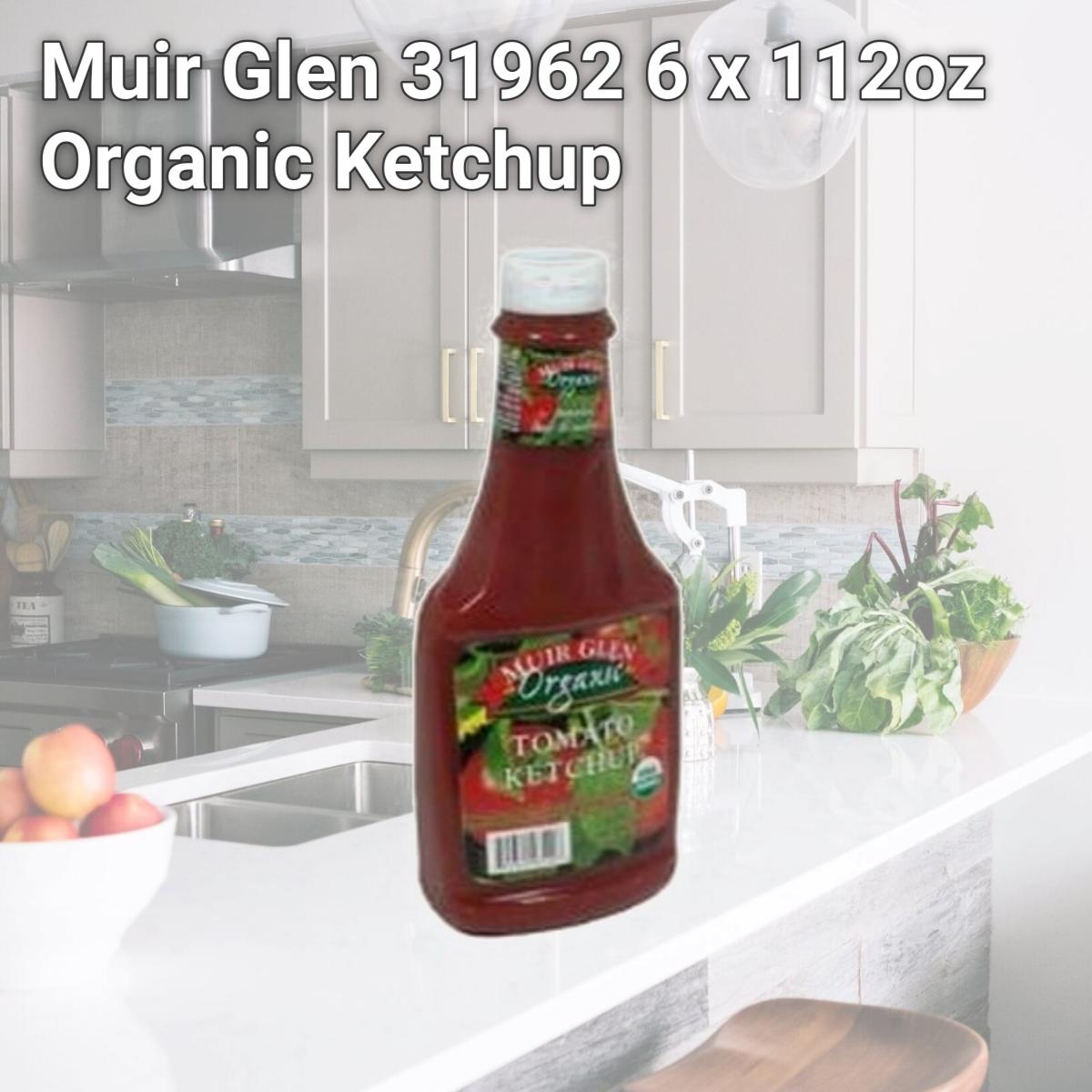 Picture of Muir Glen 31962 6 x 112oz Organic Ketchup