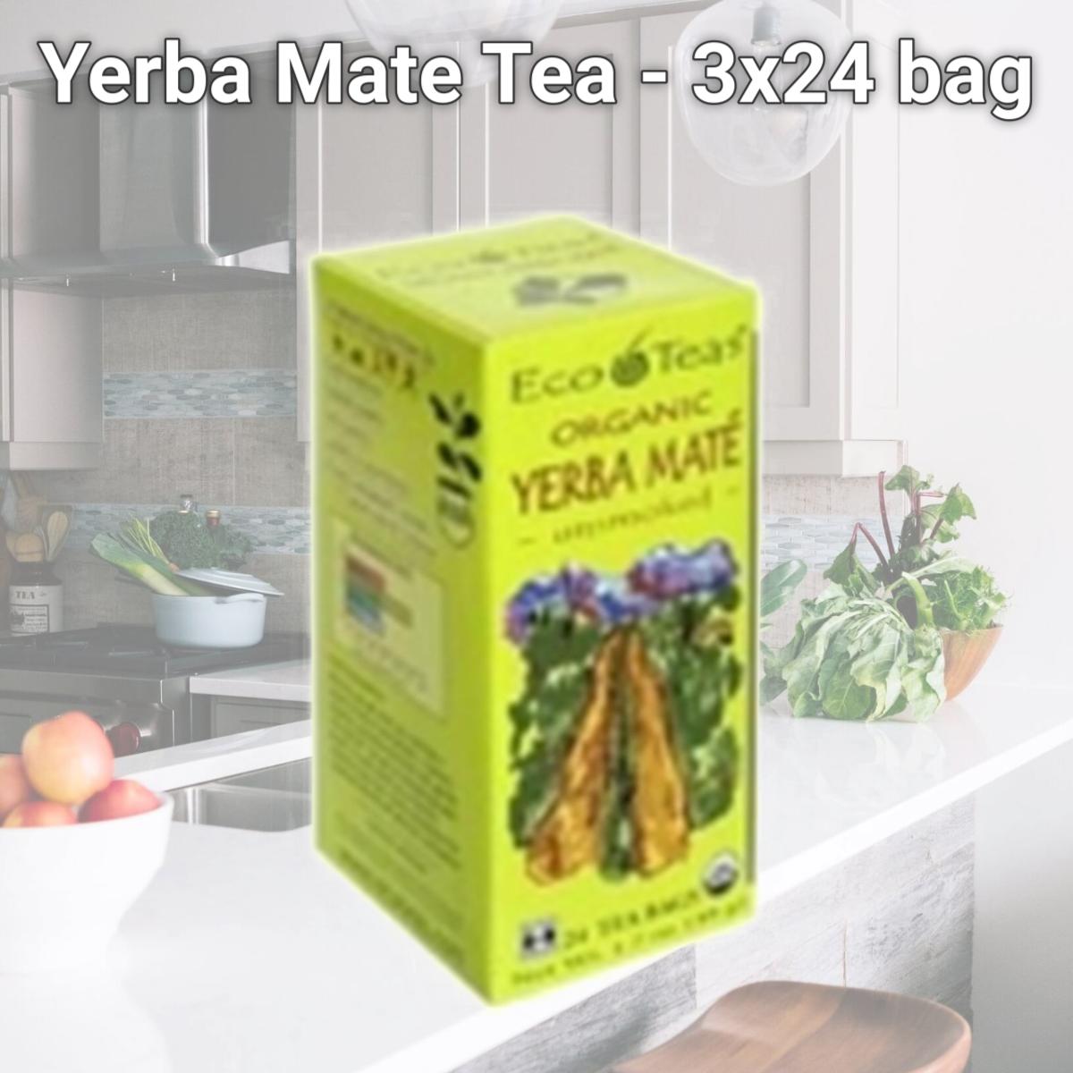 Picture of Eco Tea 21970-3pack Eco Tea Yerba Mate Tea - 3x24 bag