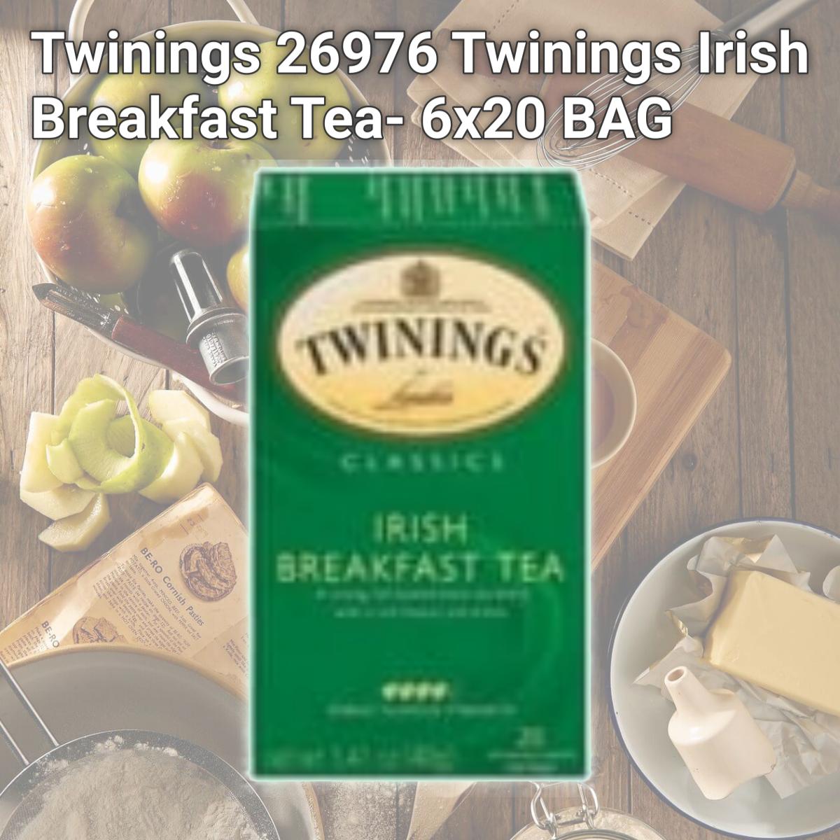 Picture of Twinings 26976 Twinings Irish Breakfast Tea- 6x20 BAG