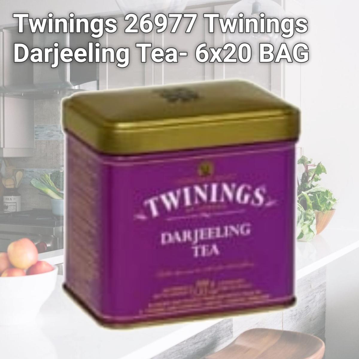 Picture of Twinings 26977 Twinings Darjeeling Tea- 6x20 BAG