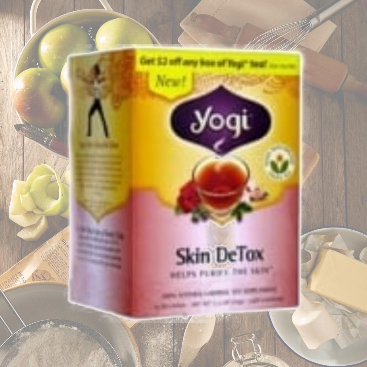 Picture of Yogi 27045-3pack Yogi Herbal Skin Detox Tea - 3x16 bag