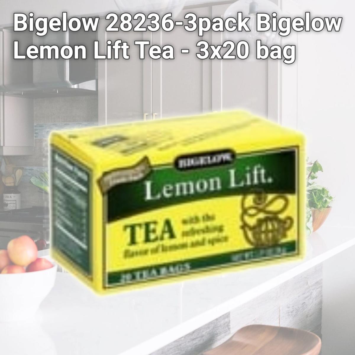Picture of Bigelow 28236-3pack Bigelow Lemon Lift Tea - 3x20 bag