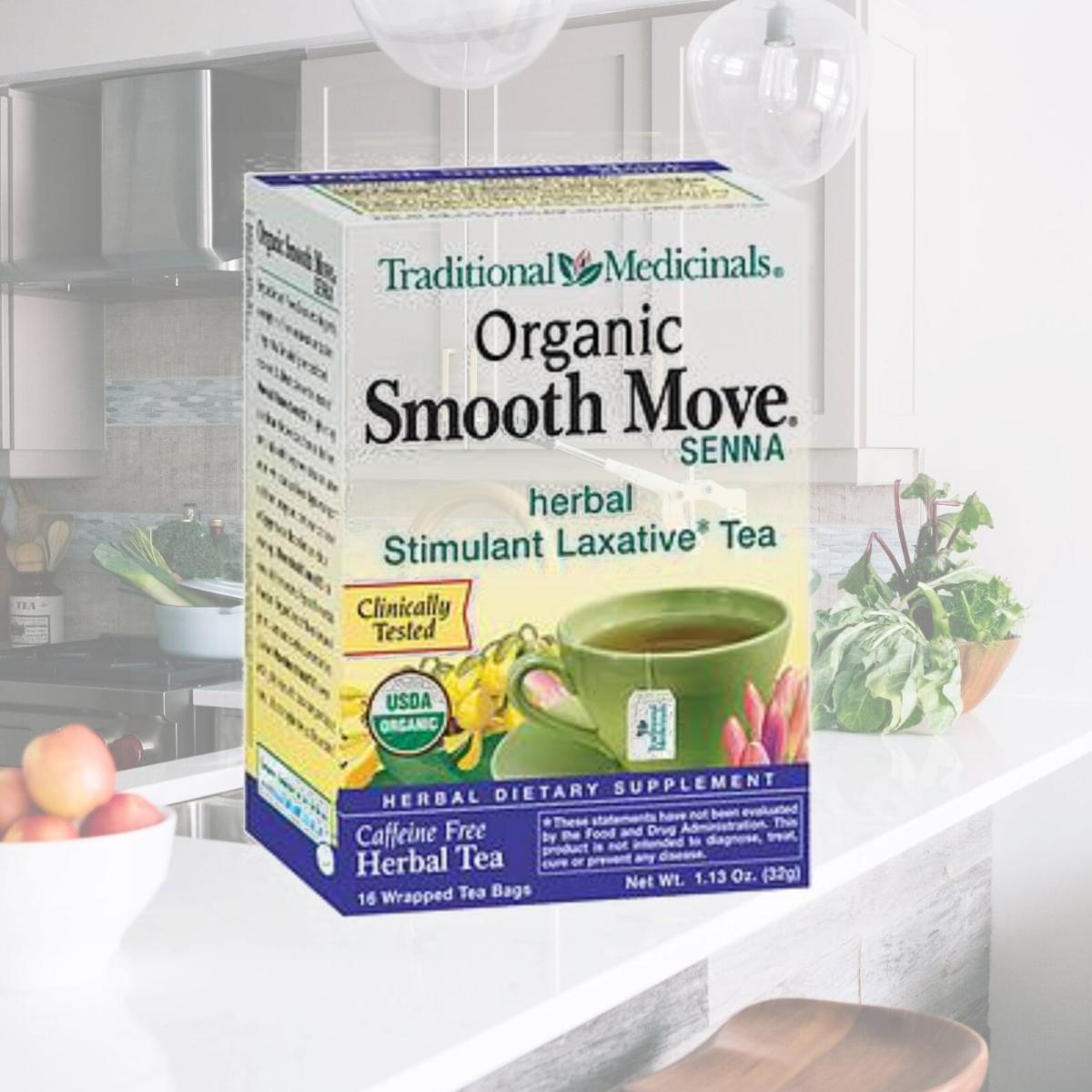 Picture of Traditional Medicinals 29008-3pack Traditional Medicinals Smooth Move Herb Tea - 3x16 bag
