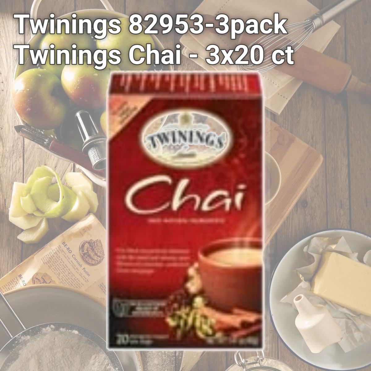 Picture of Twinings 82953-3pack Twinings Chai - 3x20 ct